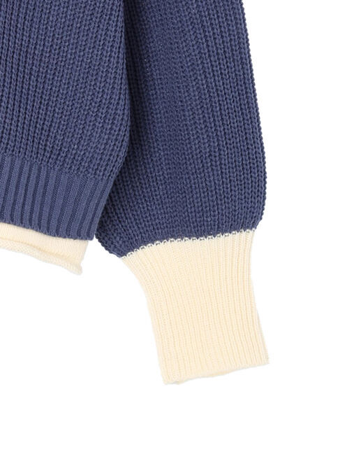 Green Parks「・Petit　Fleur　レイヤード風ハイショクニット」|ニット・セーター|