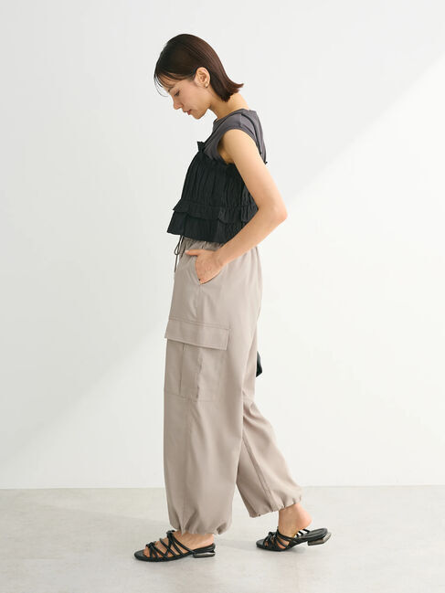 Green Parks「シャーリングキャミビスチェ」|キャミソール|