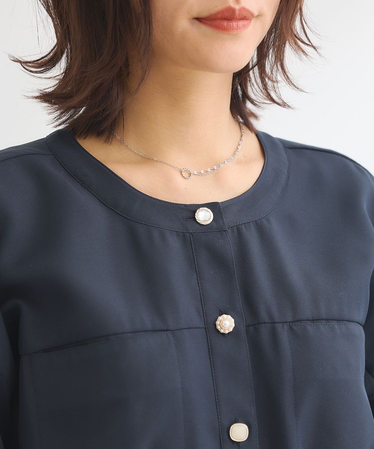 Green Parks「・ELENCARE DUE イロイロ釦ワンピース」|ワンピース|