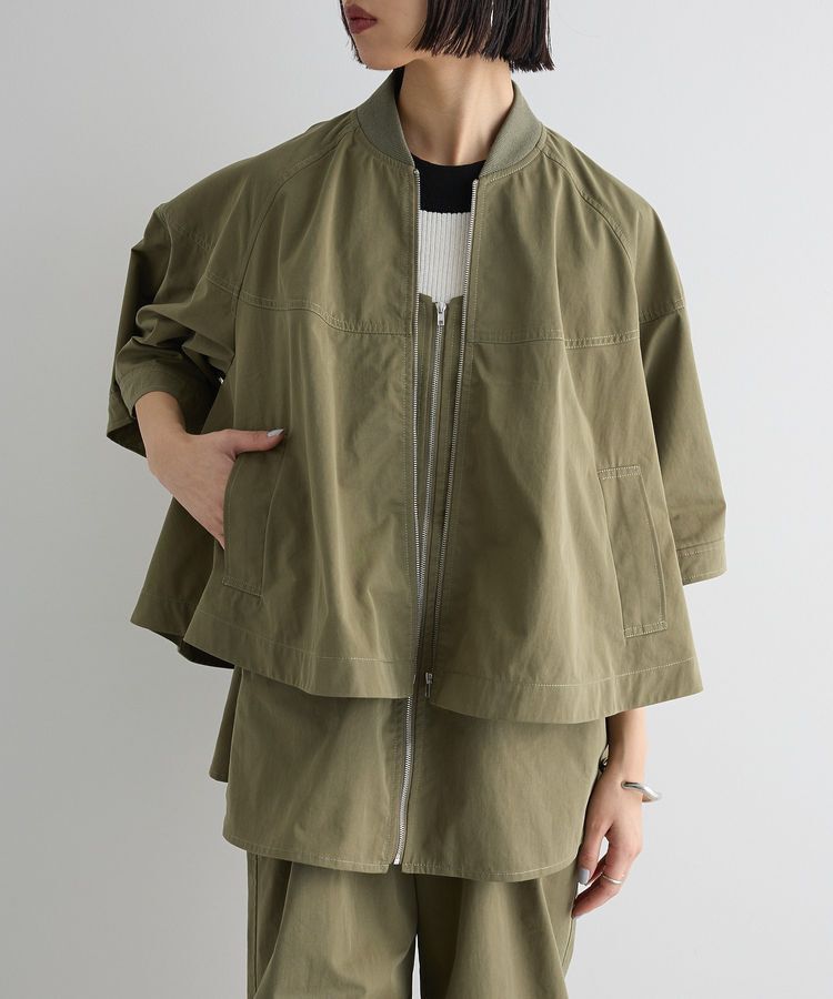 AnriettMusee「フレアブルゾン」|ブルゾン・スタジャン|