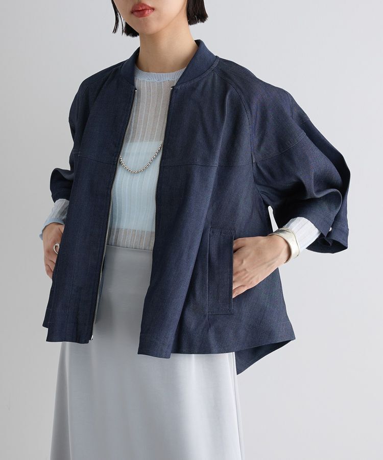 AnriettMusee「フレアブルゾン」|ブルゾン・スタジャン|