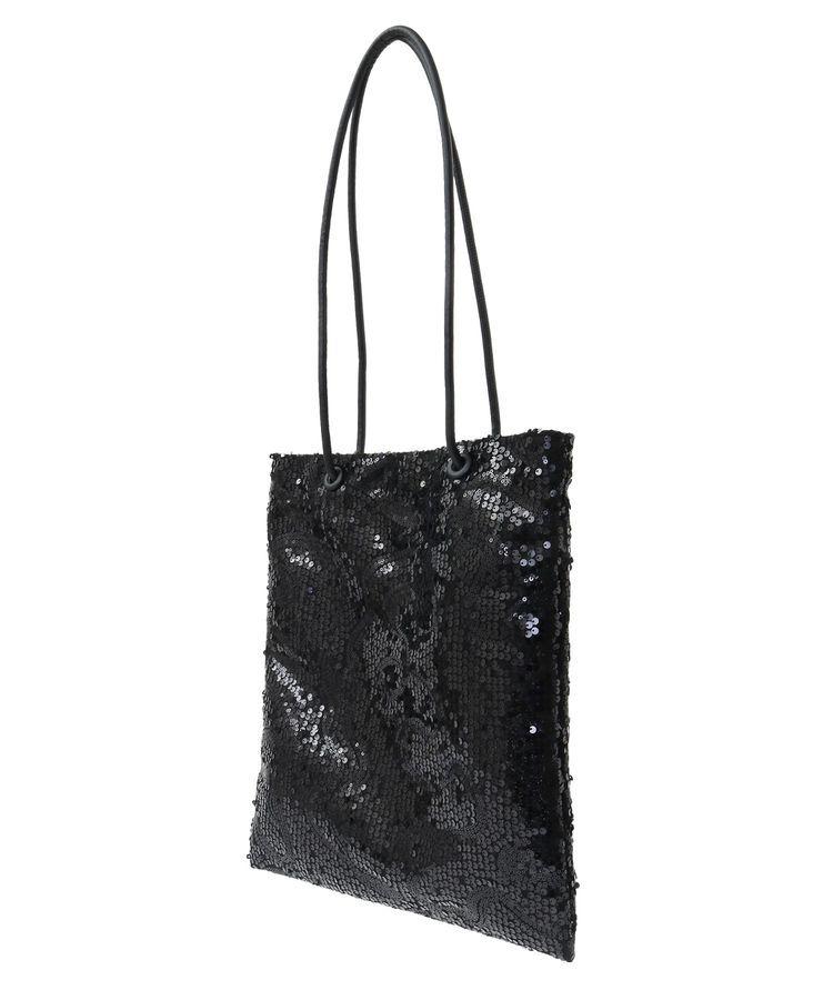 Green Parks「andmikka.スパンコールA4トートバッグ」|トートバッグ|