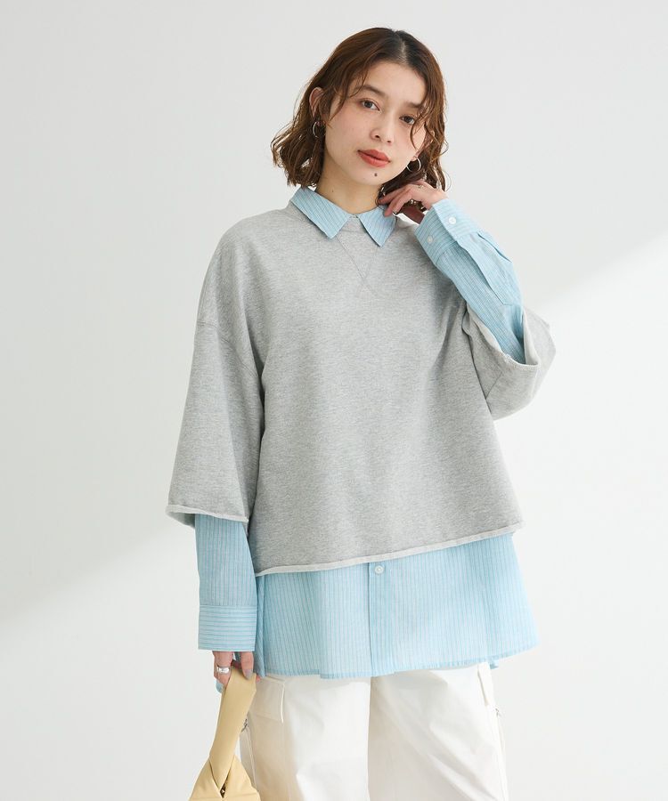 Green Parks「・SUGAR SPOON 7分袖ウラケスウェット」|スウェット・ジャージ|