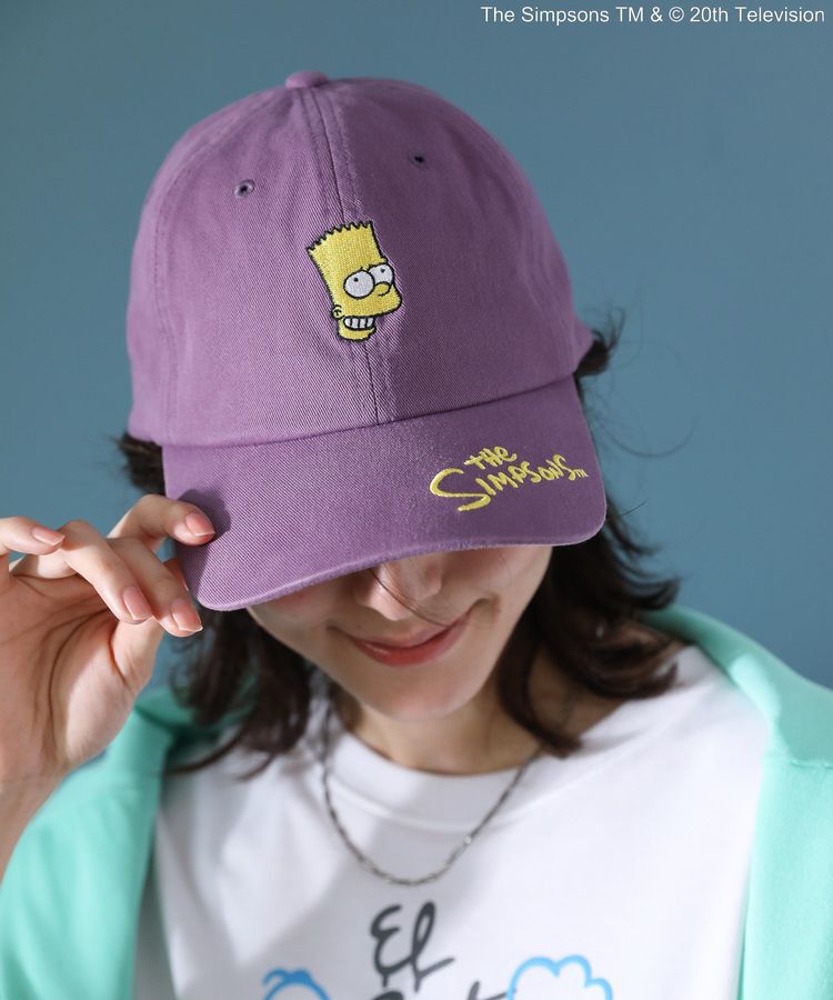 Green Parks「The Simpsons刺繍キャップ」|その他|Purple