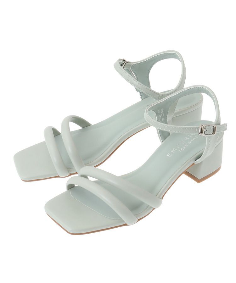 armonia「ETS.スクエアトゥアンクルストラップサンダル」|サンダル|