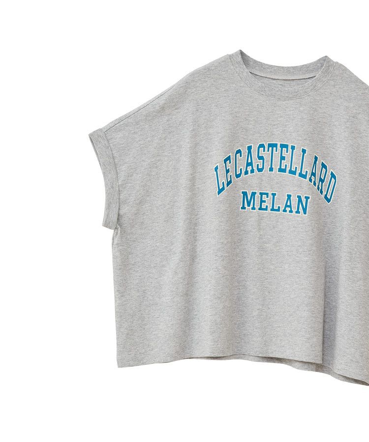 Green Parks「袖折り返しカレッジTシャツ」|Tシャツ・カットソー|