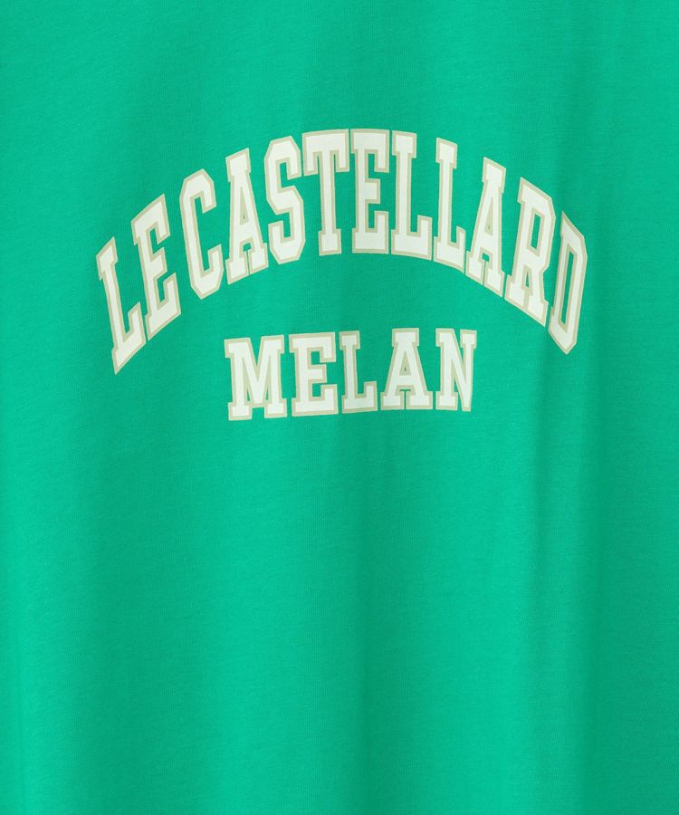 Green Parks「袖折り返しカレッジTシャツ」|Tシャツ・カットソー|