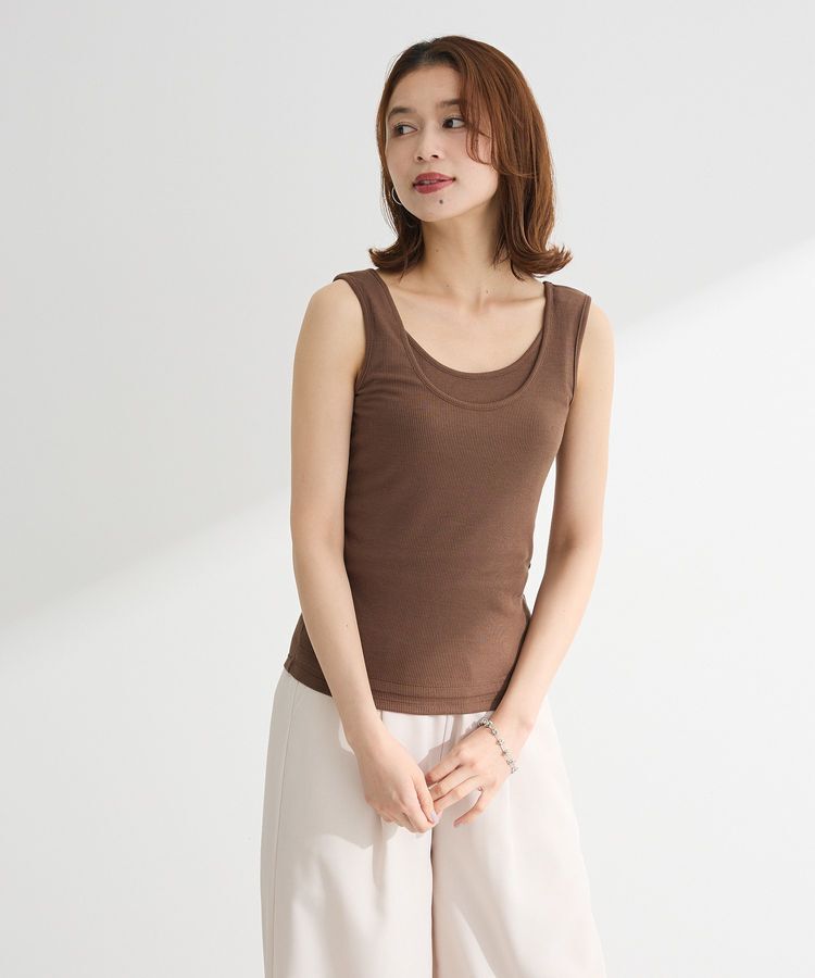 Green Parks「・Petit Fleur レイヤードタンク」|インナー|