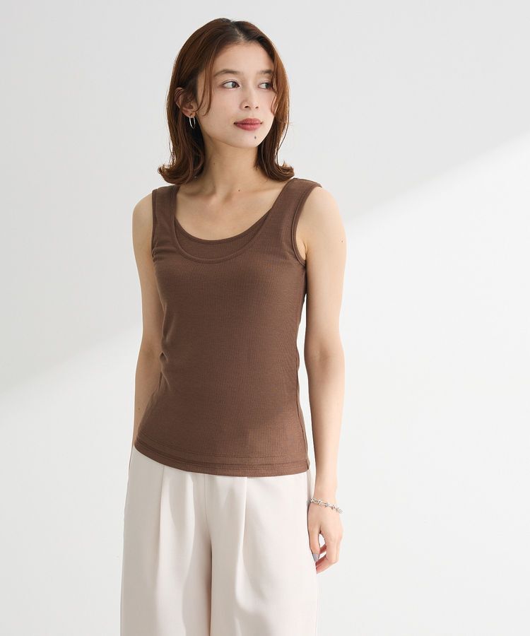 Green Parks「・Petit Fleur レイヤードタンク」|インナー|