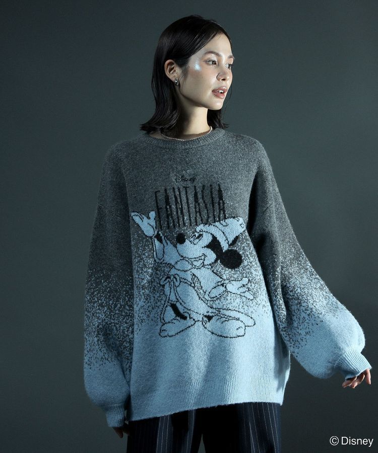 Green Parks「FANTASIA/ジャガードニットプルオーバー」|ニット・セーター|Charcoal Gray