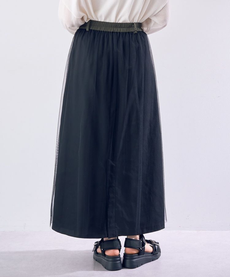 Editt by YECCA VECCA「素材MIXメタルラインデニムスカート」|スカート|