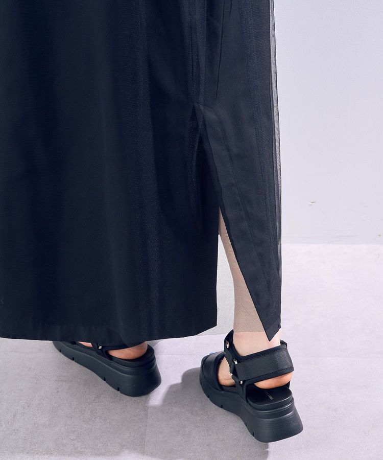 Editt by YECCA VECCA「素材MIXメタルラインデニムスカート」|スカート|