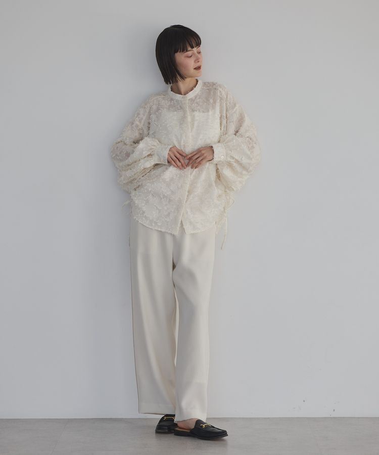 GARAGE OF GOOD CLOTHING「ジャガードドルマンボリュームスリーブブラウス」|シャツ・ブラウス|