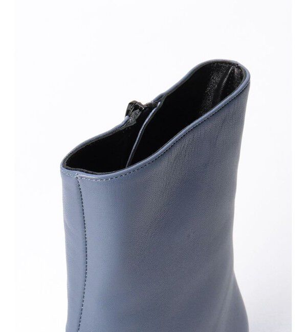 allureville「【FABIO RUSCONI(ファビオルスコーニ)】スクエアトゥショートブーツ」|ロングブーツ|