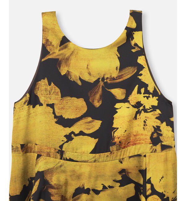 allureville「モダンフラワープリントティアードワンピース」|ワンピース|