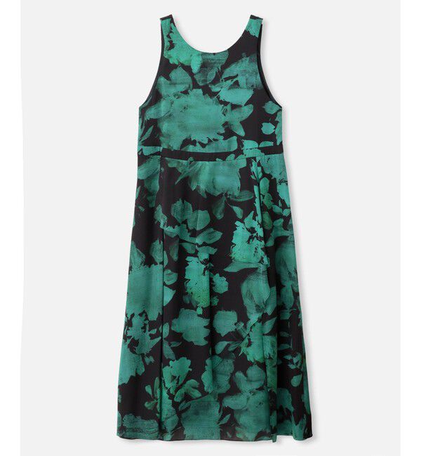 allureville「モダンフラワープリントティアードワンピース」|ワンピース|