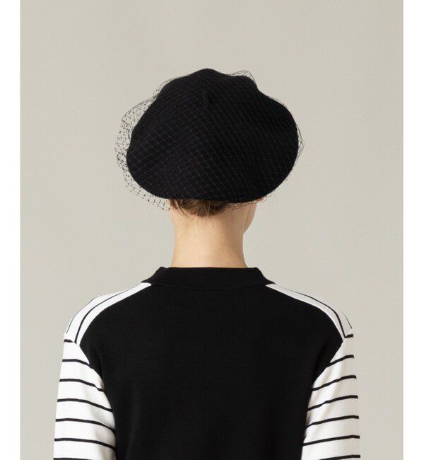 LOULOU WILLOUGHBY「【LOULOU WILLOUGHBY】チュールベレー」|ハット|