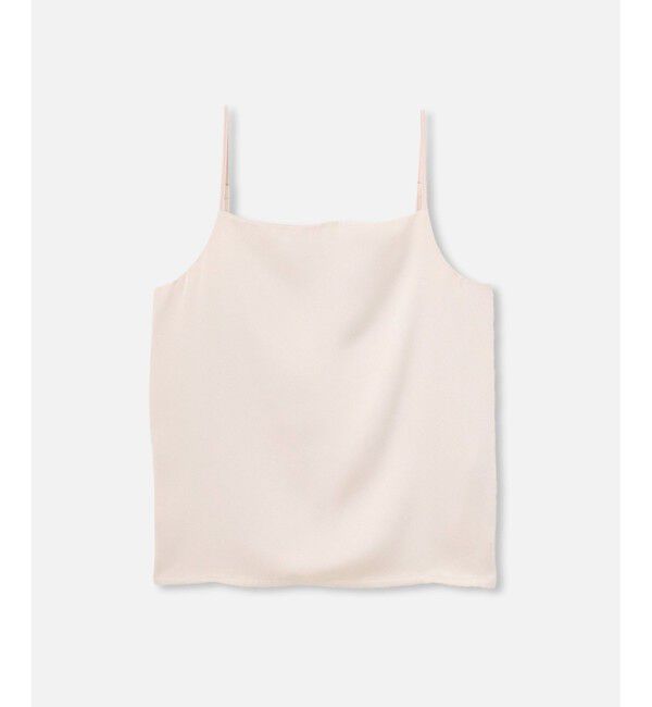 LOULOU WILLOUGHBY「◇【LOULOU WILLOUGHBY】サテンキャミソール」|キャミソール|ベージュ