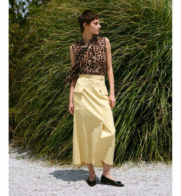 allureville「レオパードプリントボウブラウス」|シャツ・ブラウス|