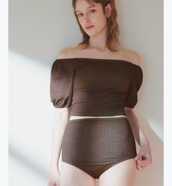 titivate「パフスリーブセパレートビキニ/水着」|ビキニ|