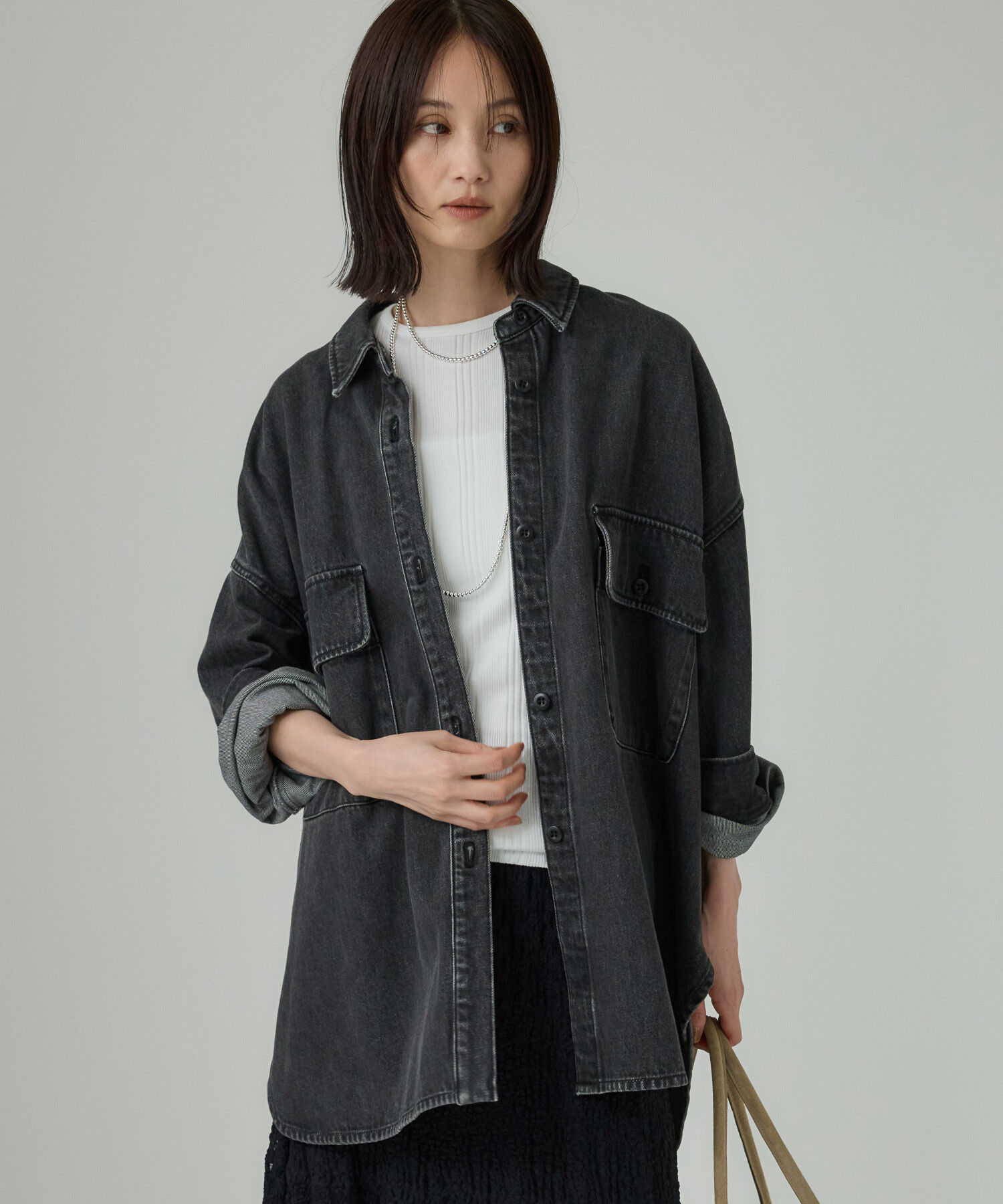 デニムビッグシャツ（BABYLONE）｜ルミネのファッション通販アイルミネ