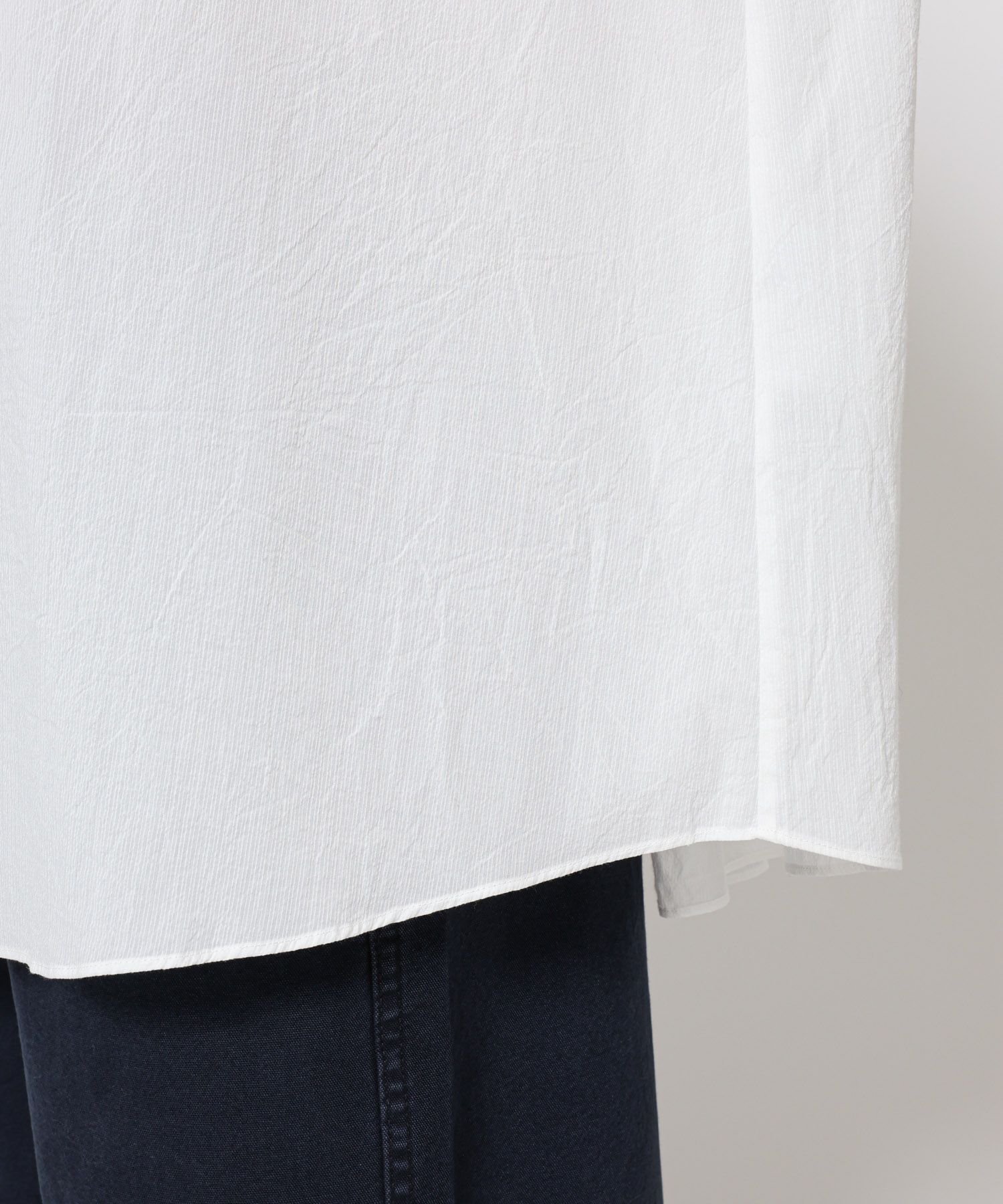 BABYLONE「コードレーンギャザーブラウス」|シャツ・ブラウス|