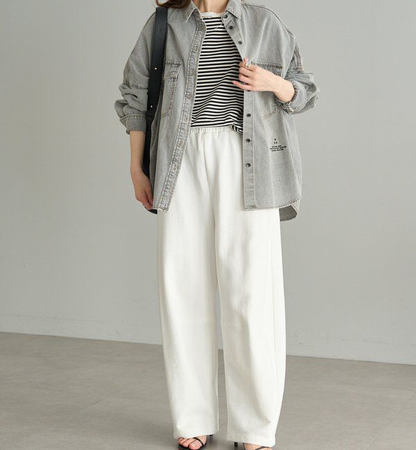  「カーブシルエットスウェットパンツ」|その他|