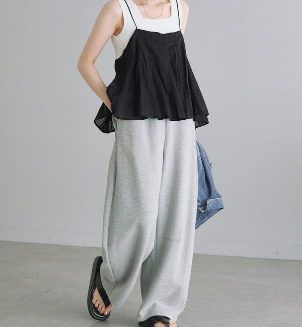  「カーブシルエットスウェットパンツ」|その他|