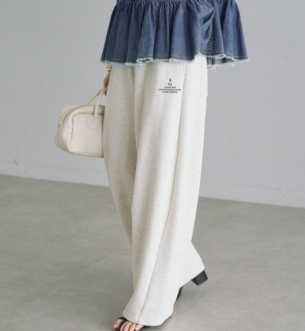  「カーブシルエットスウェットパンツ」|その他|