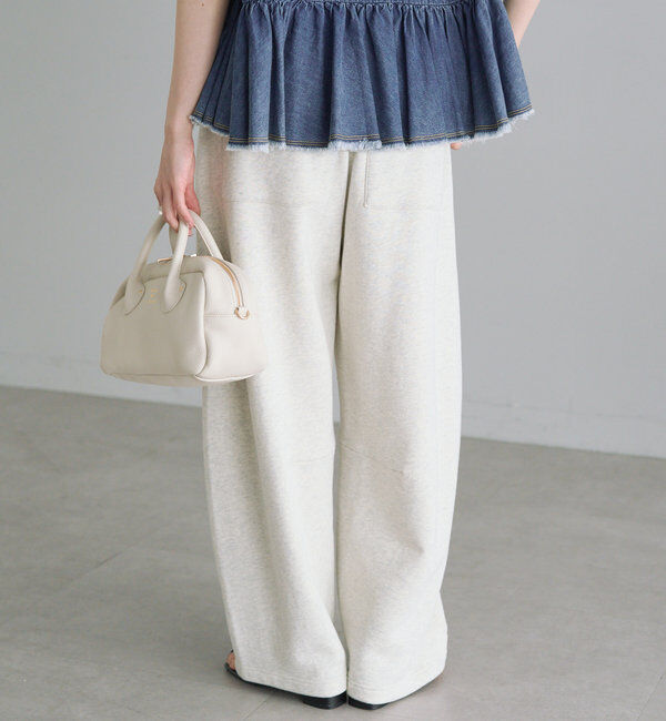  「カーブシルエットスウェットパンツ」|その他|