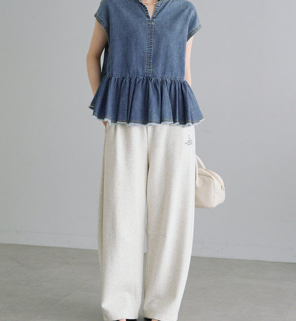  「カーブシルエットスウェットパンツ」|その他|