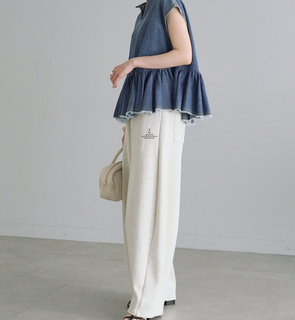  「カーブシルエットスウェットパンツ」|その他|