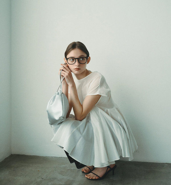  「マチ付きペプラム2WAYブラウス」|プルオーバー|