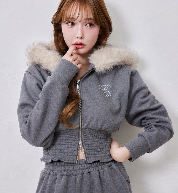 セットアップ可能】フェイクファーパーカー｜ルミネのファッション通販