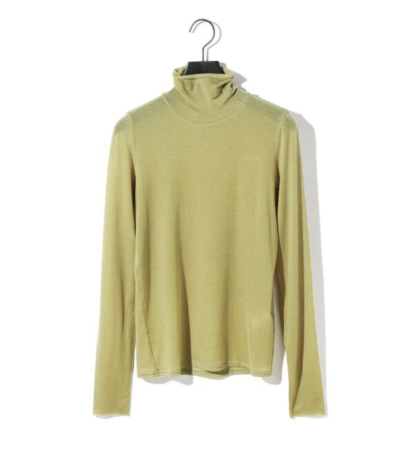 MIDIUMISOLID「MIDIUMISOLID for Ladies ウォームシアーハイネックインナー」|Tシャツ・カットソー|