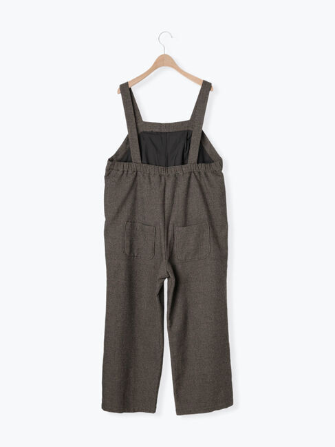 Samansa Mos2「ウール混タックサロペット」|その他|