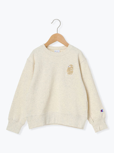  「【Champion別注】さがら刺繍トレーナー」|Tシャツ・カットソー|ＴＯＰキナリ