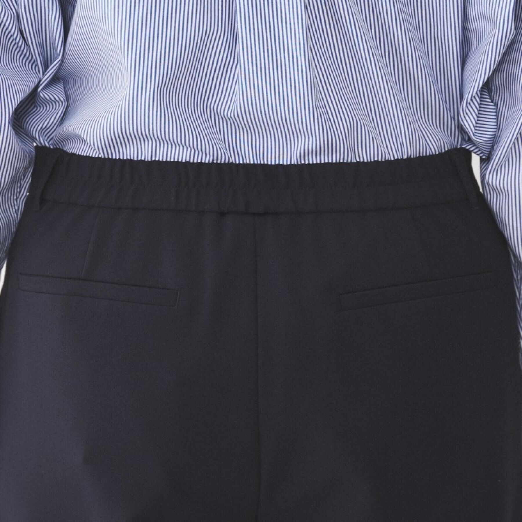 UNTITLED「【後ろウエストゴム/きれいめ】ストレッチ ワイドパンツ」|その他|