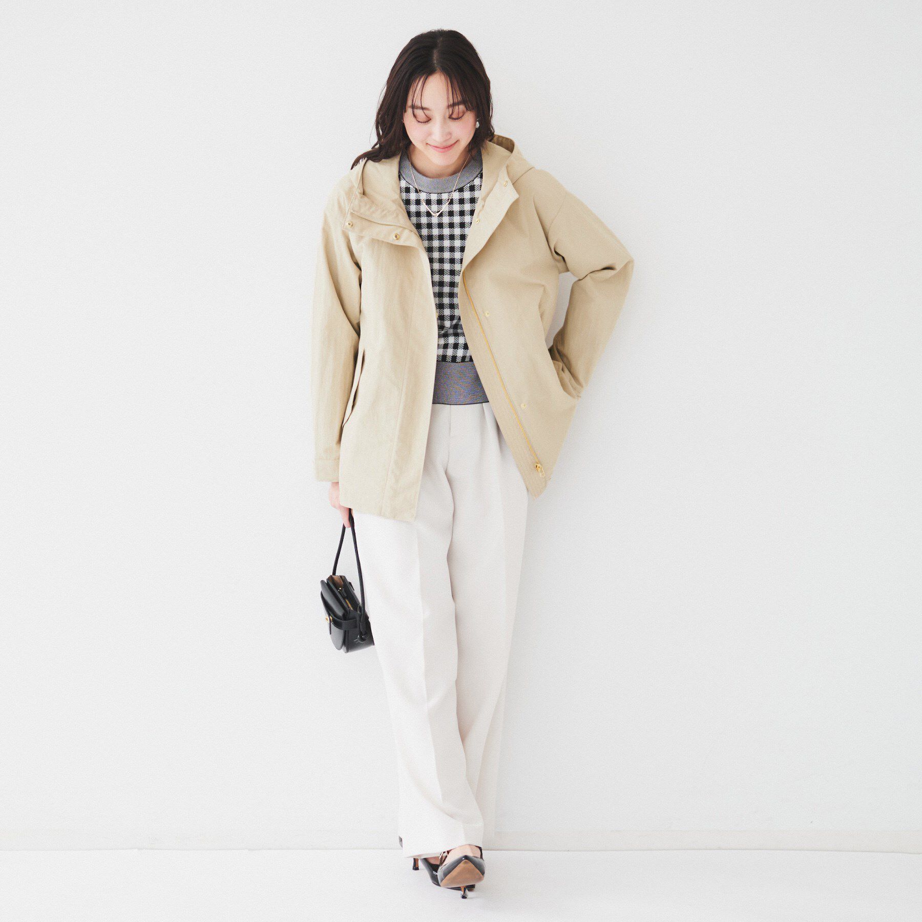 UNTITLED「【撥水/春の軽羽織り】オーバーマウンテンパーカ」|ブルゾン・スタジャン|