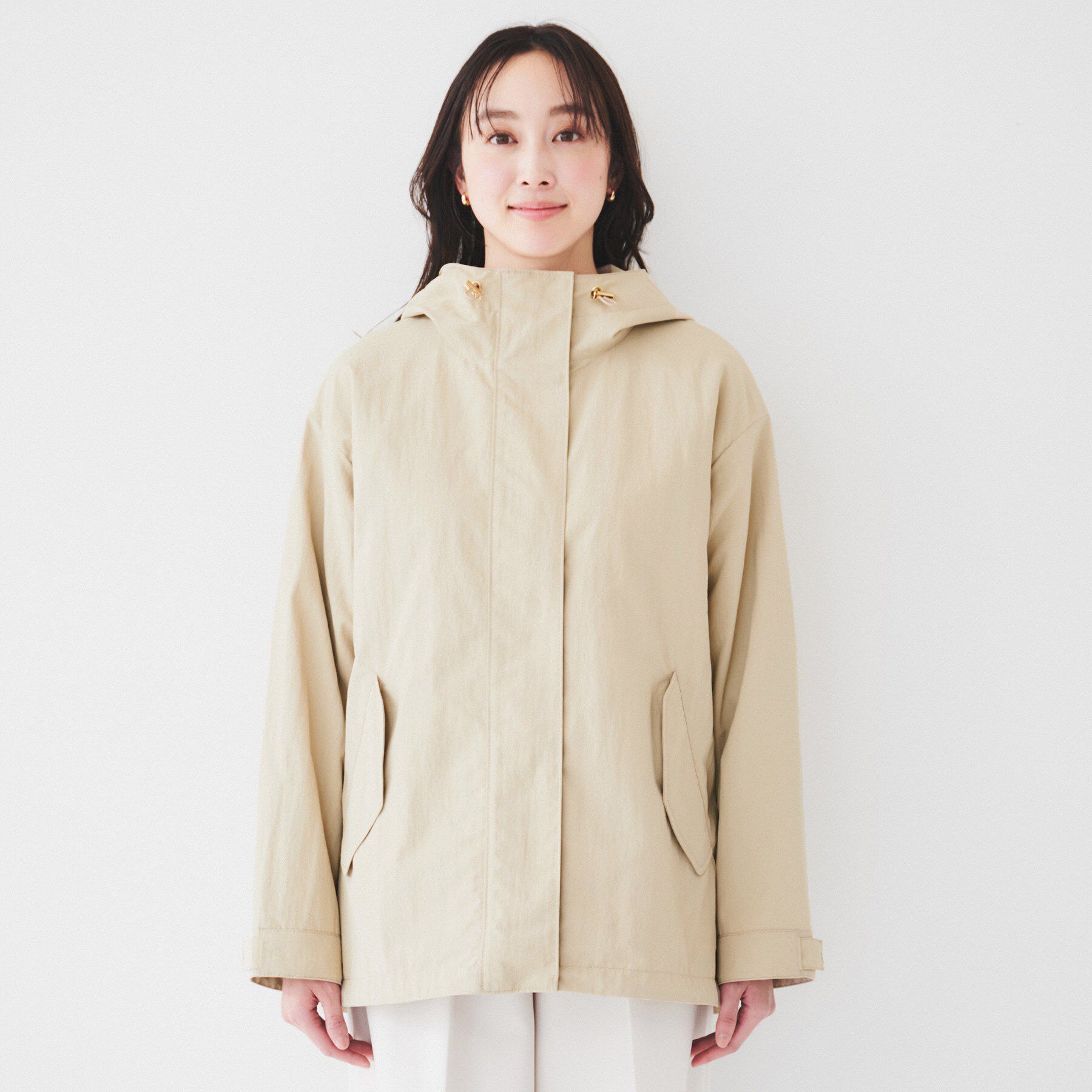 UNTITLED「【撥水/春の軽羽織り】オーバーマウンテンパーカ」|ブルゾン・スタジャン|