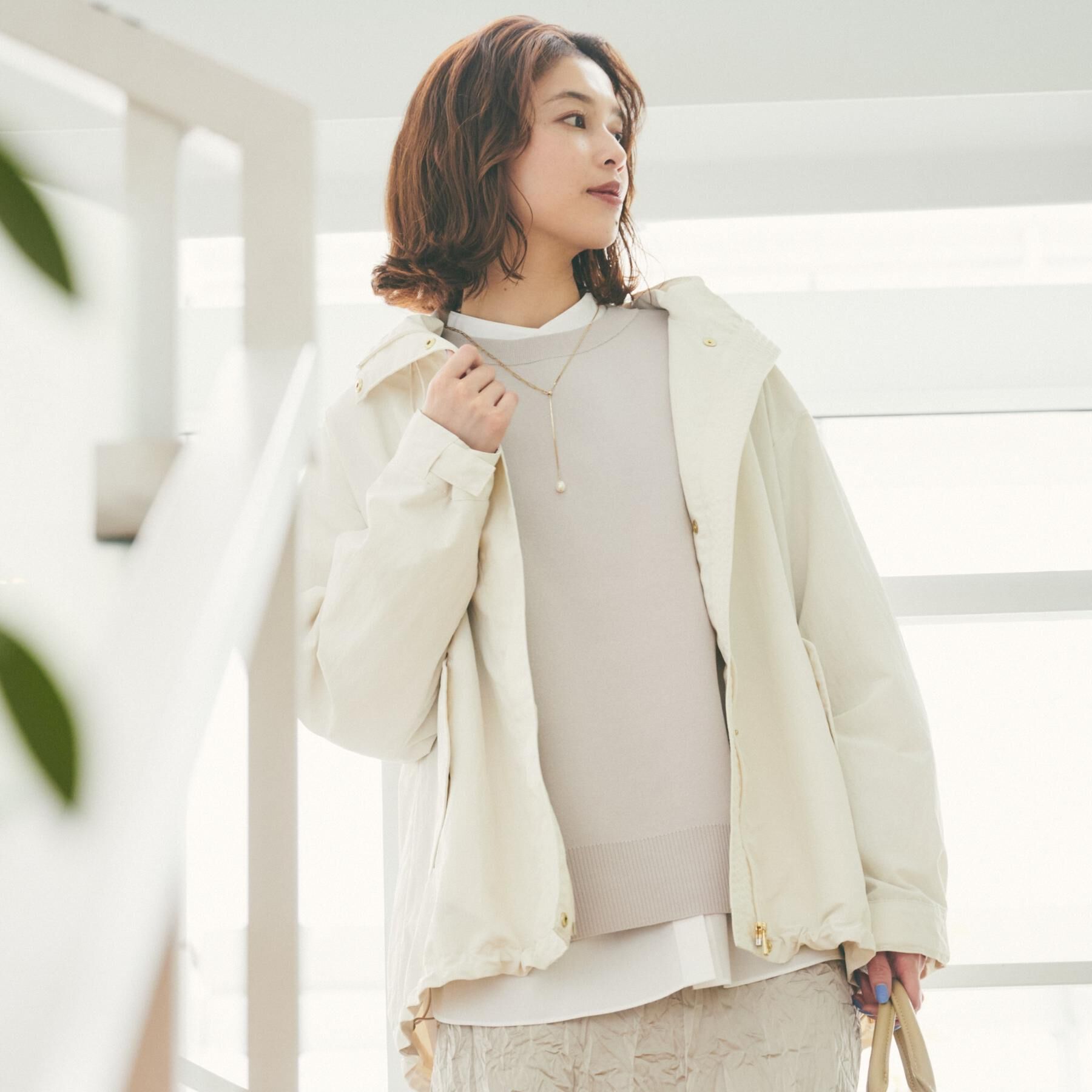 UNTITLED「【撥水/春の軽羽織り】オーバーマウンテンパーカ」|ブルゾン・スタジャン|