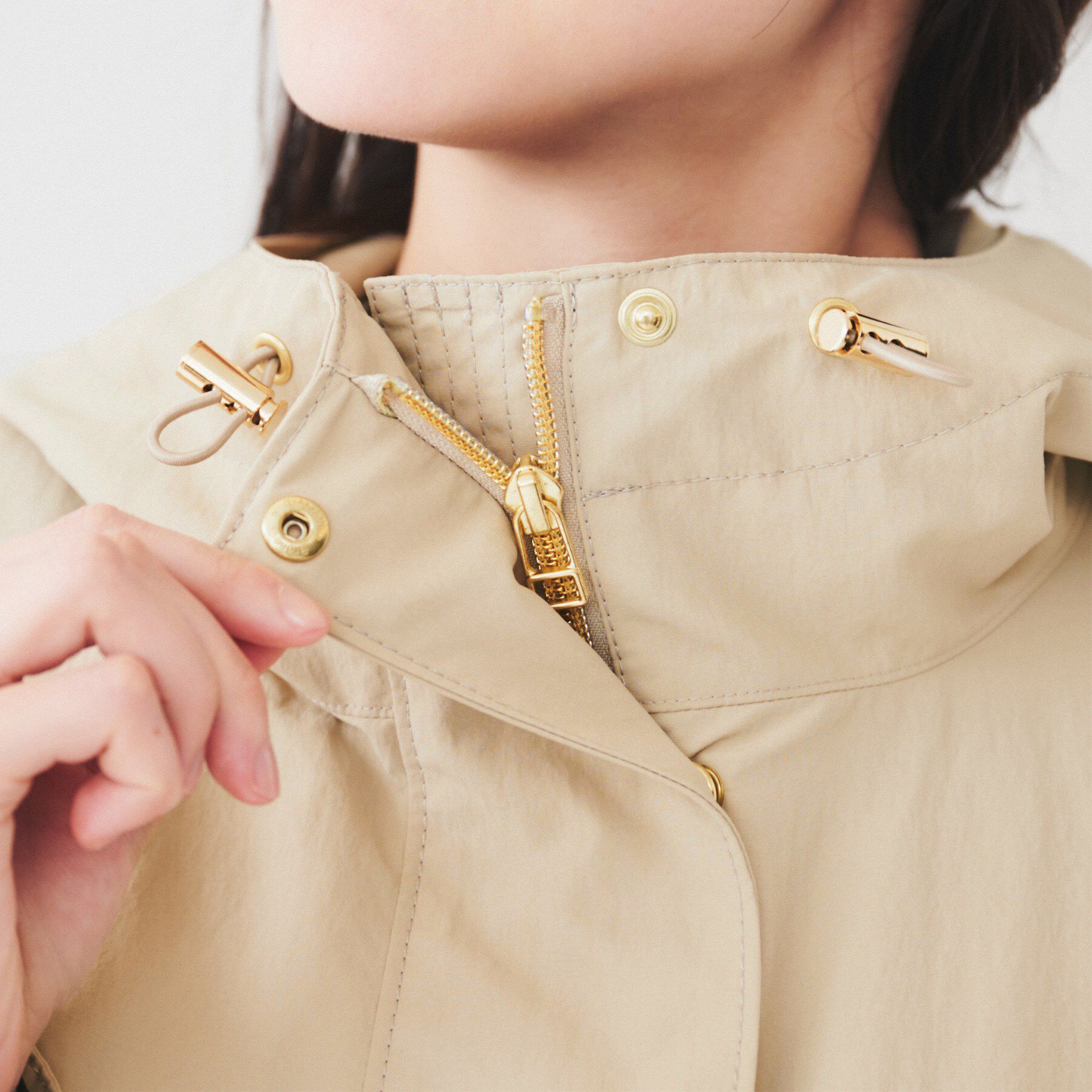 UNTITLED「【撥水/春の軽羽織り】オーバーマウンテンパーカ」|ブルゾン・スタジャン|