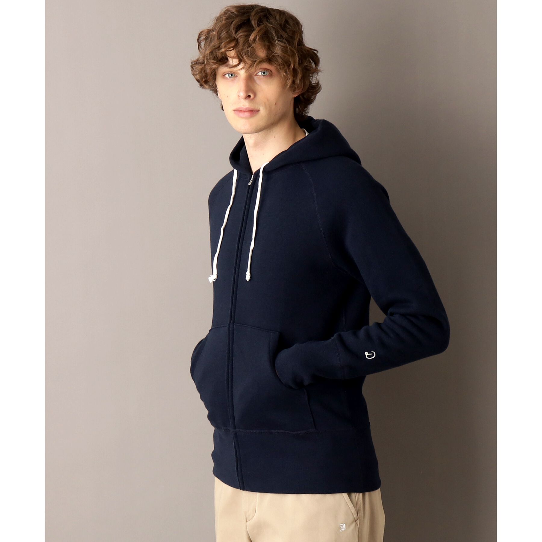 DRESSTERIOR「【ベストセラー】デキシー吊裏毛ジップアップパーカ」|パーカー|