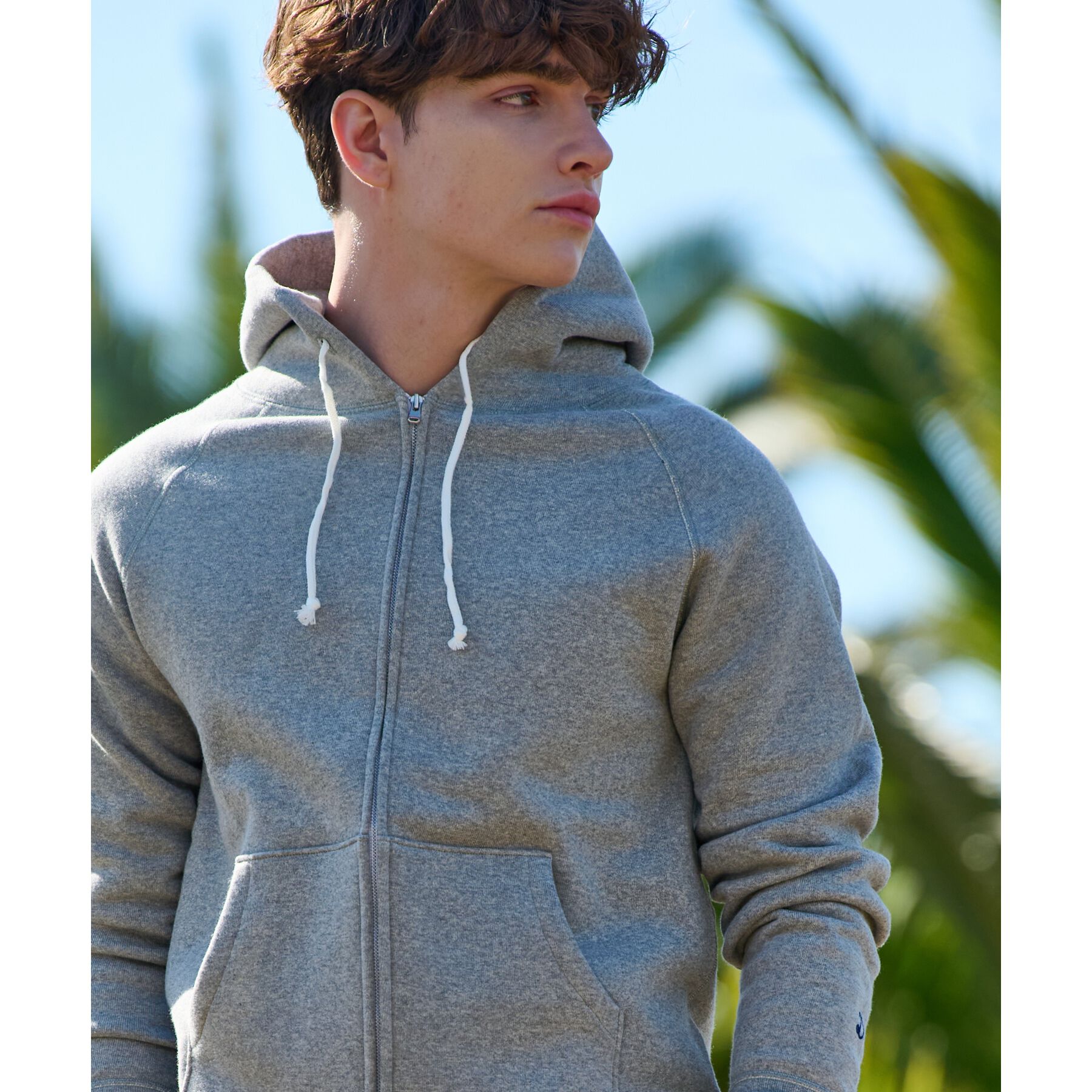 DRESSTERIOR「【ベストセラー】デキシー吊裏毛ジップアップパーカ」|パーカー|