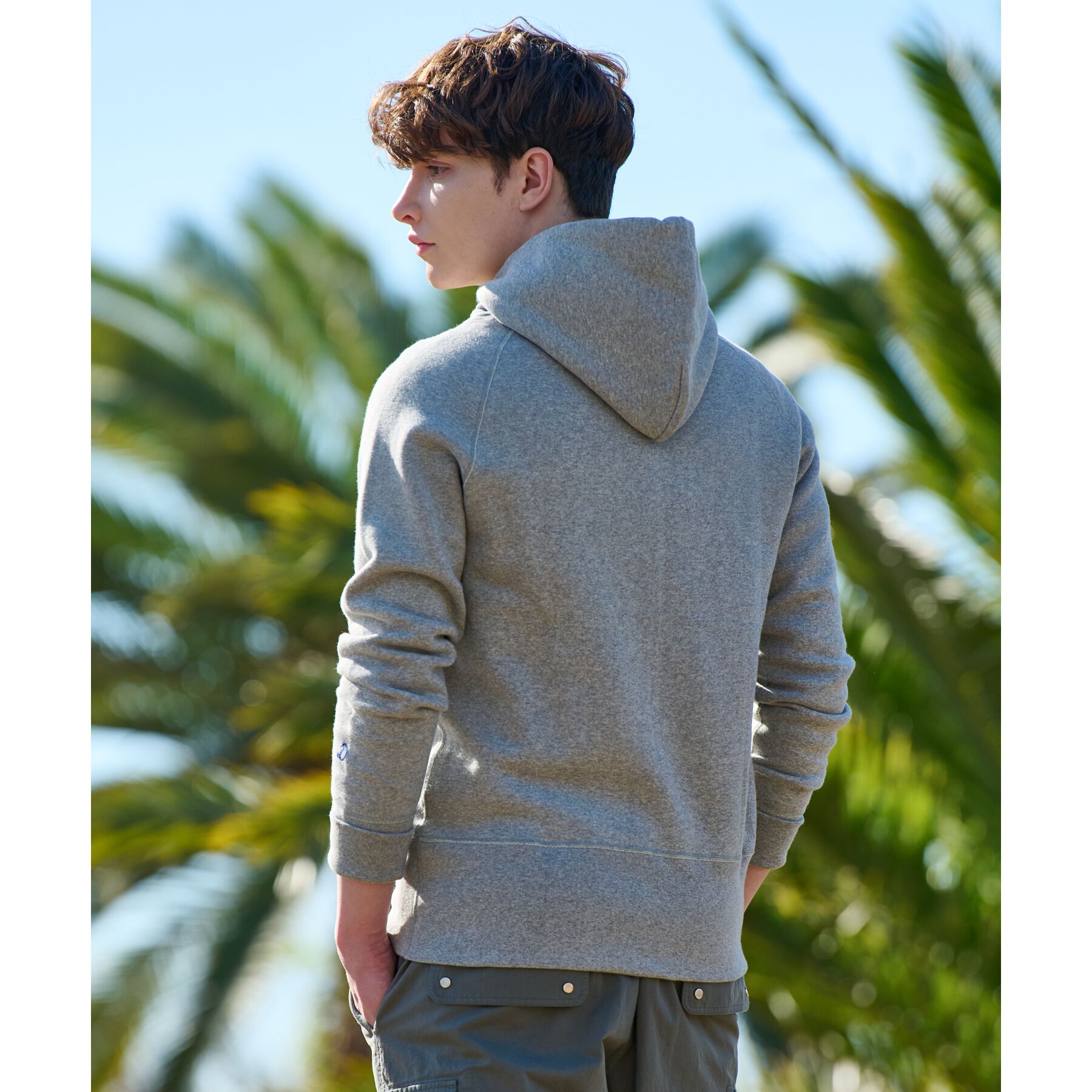 DRESSTERIOR「【ベストセラー】デキシー吊裏毛ジップアップパーカ」|パーカー|