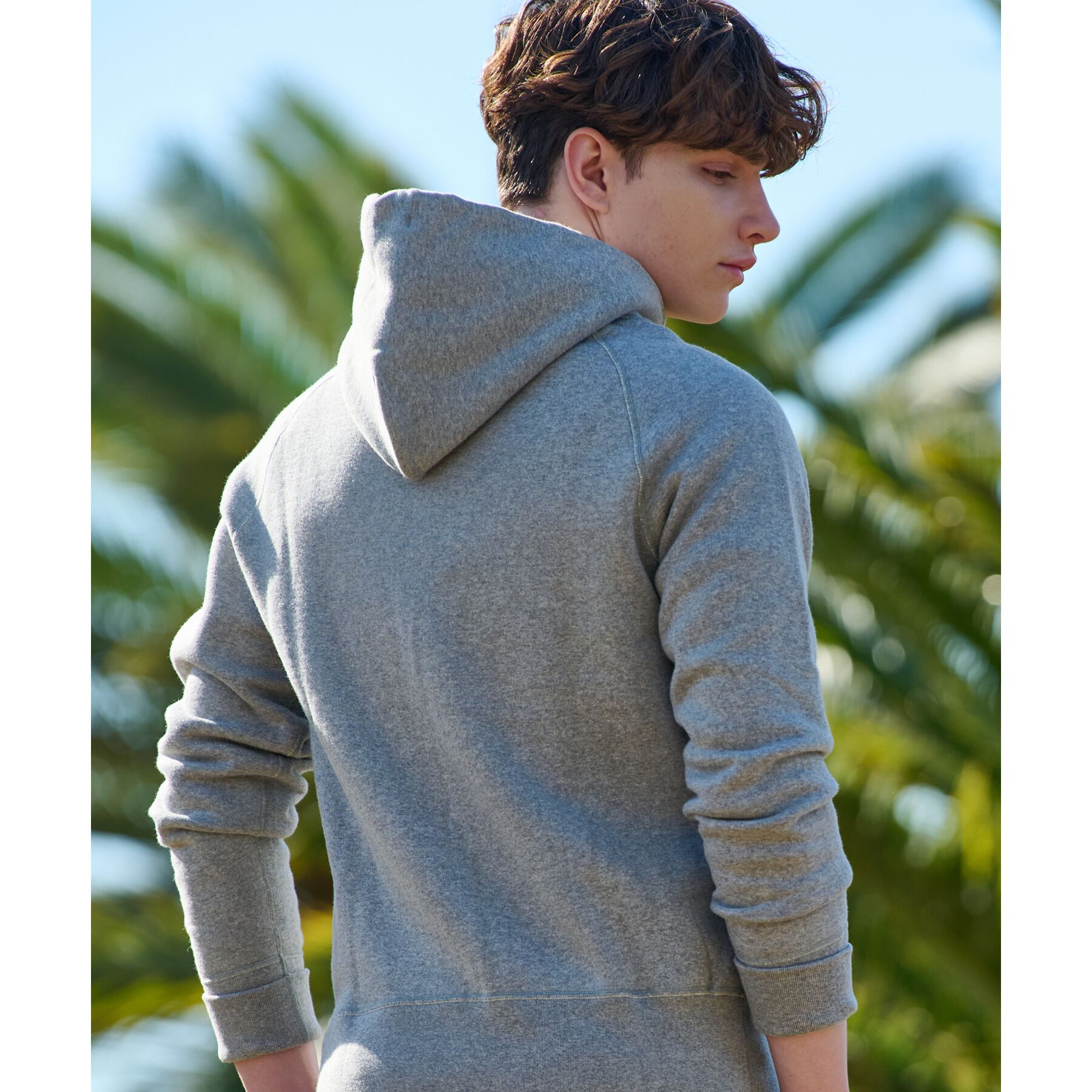 DRESSTERIOR「【ベストセラー】デキシー吊裏毛ジップアップパーカ」|パーカー|