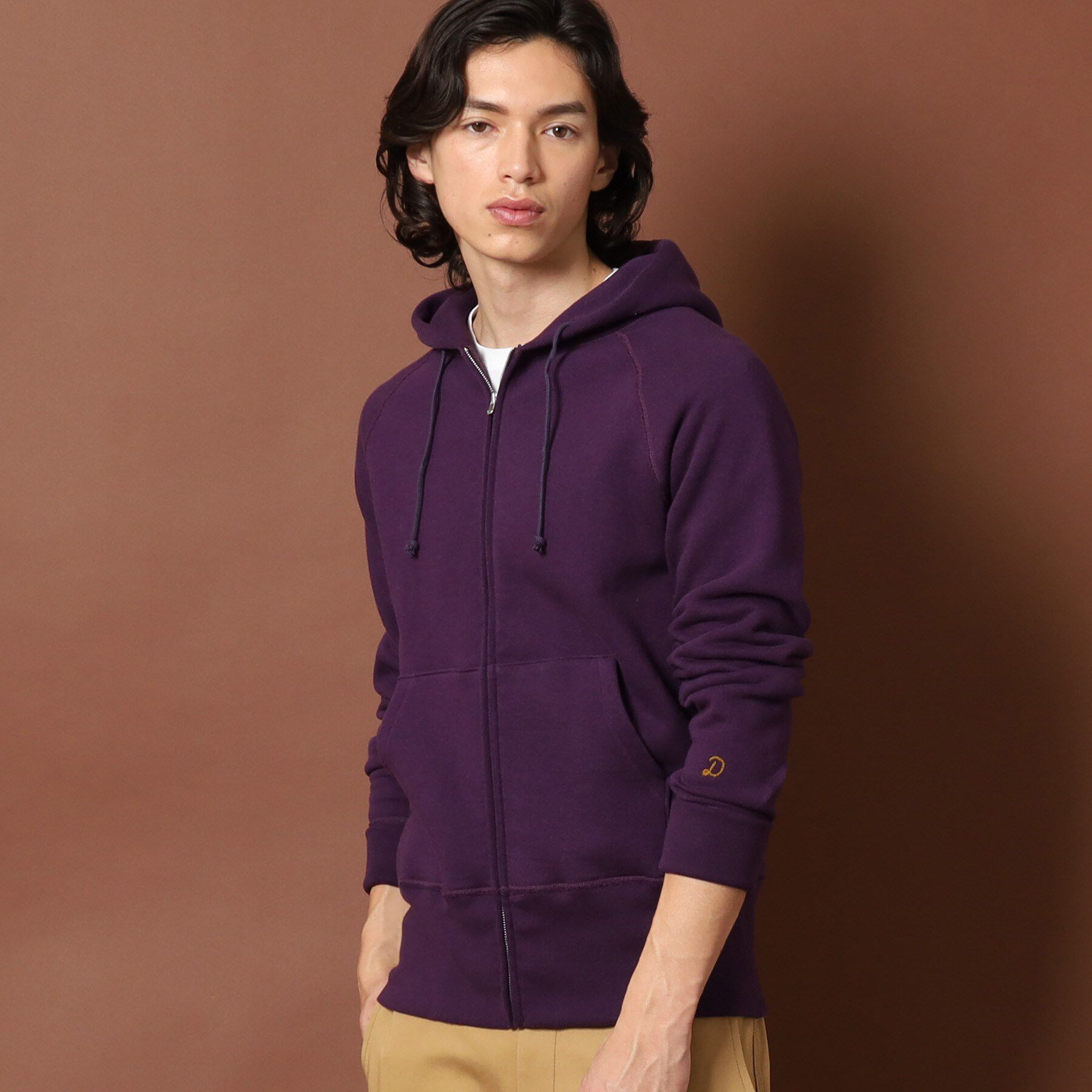 DRESSTERIOR「【ベストセラー】デキシー吊裏毛ジップアップパーカ」|パーカー|