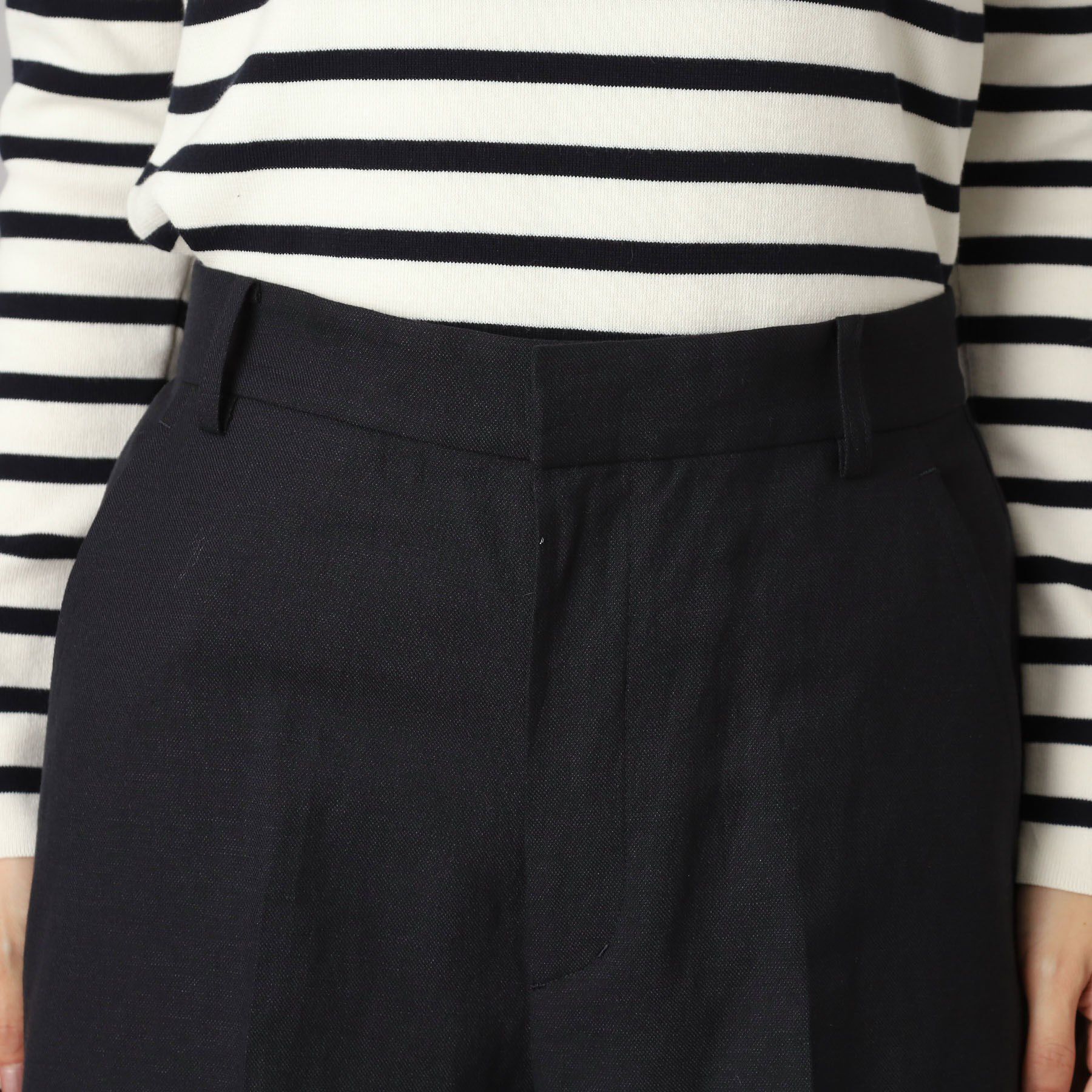 DRESSTERIOR「【美シルエット／洗える】リネンブレンドワイドパンツ」|その他|