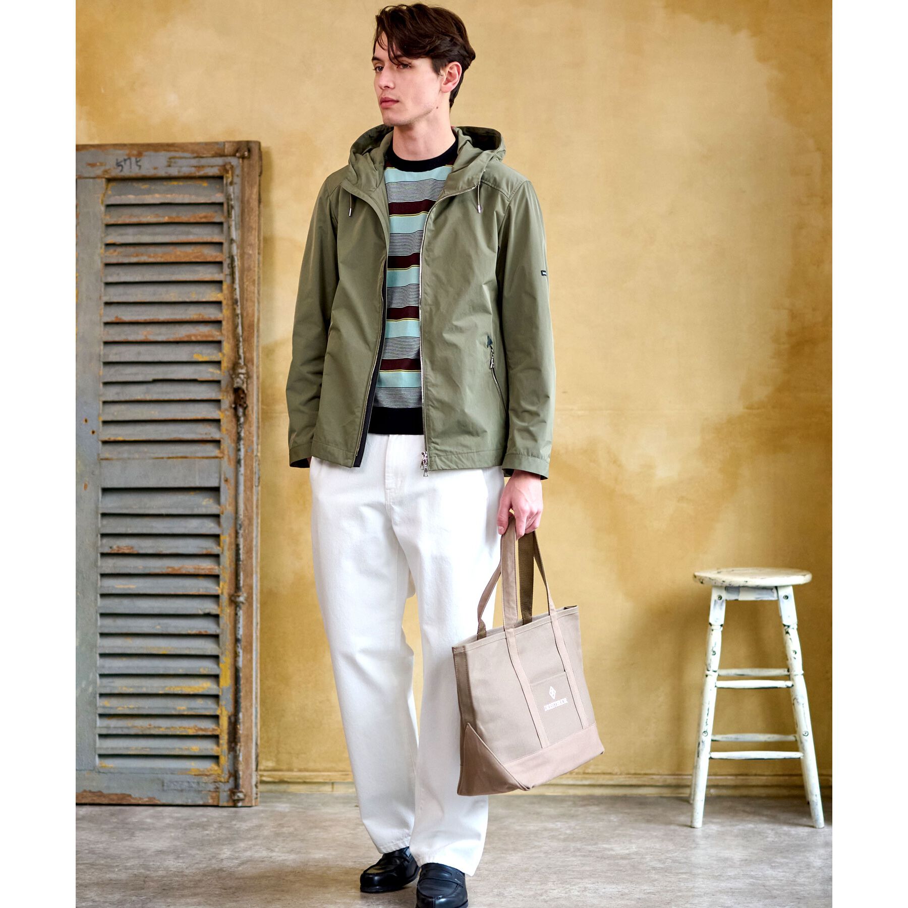 DRESSTERIOR「LIMONTA ハイスペックパーカ」|ブルゾン・スタジャン|