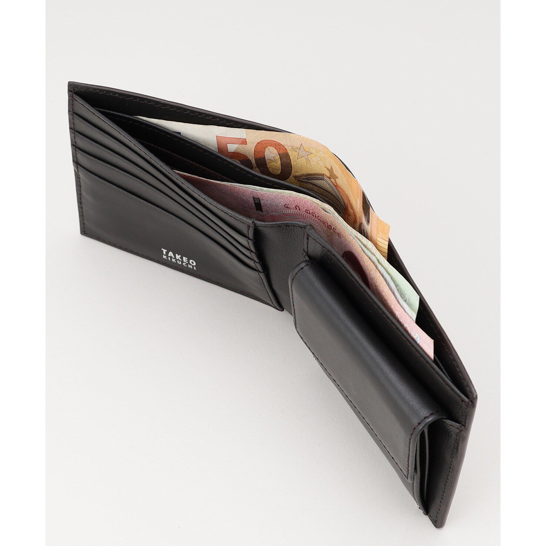 TAKEO KIKUCHI「イントレチャート 2つ折り財布」|財布|